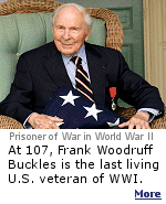 Frank Woodruff Buckles became the last known surviving American veteran of the First World War. The 107-year-old veteran was honored  in Washington recently, visiting the White House and the Pentagon.